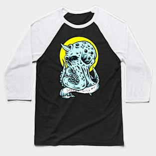 Skull Tentacles Baseball T-Shirt